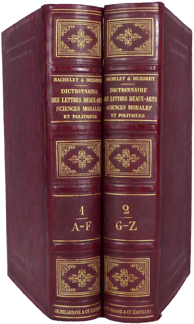 bachelet dezobry lettres rel