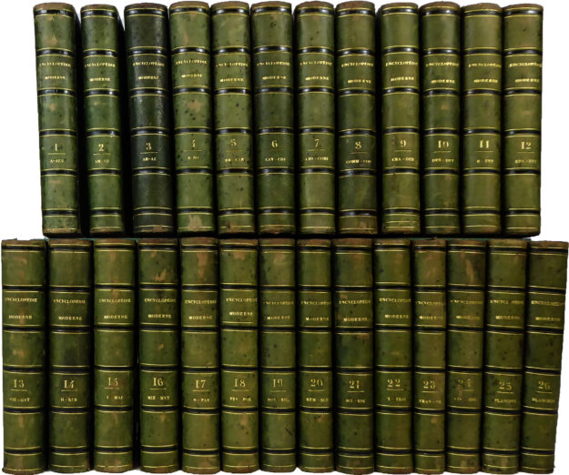 COURTIN encyclopédie moderne rel