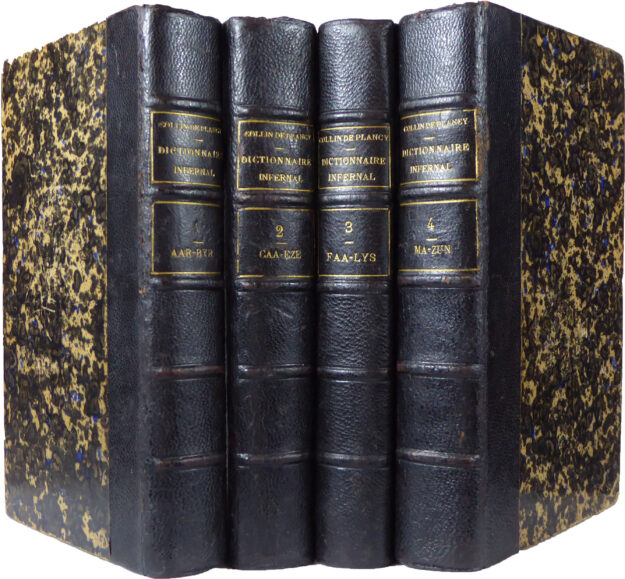 COLLIN plancy dictionnaire infernal 1825 Rel