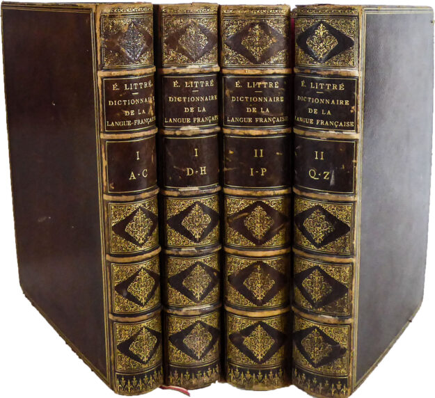 LITTRE langue française 1863 rel