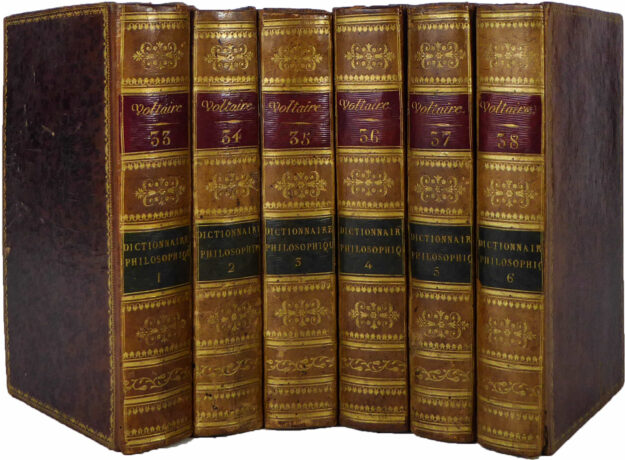 VOLTAIRE dico Philo Rel