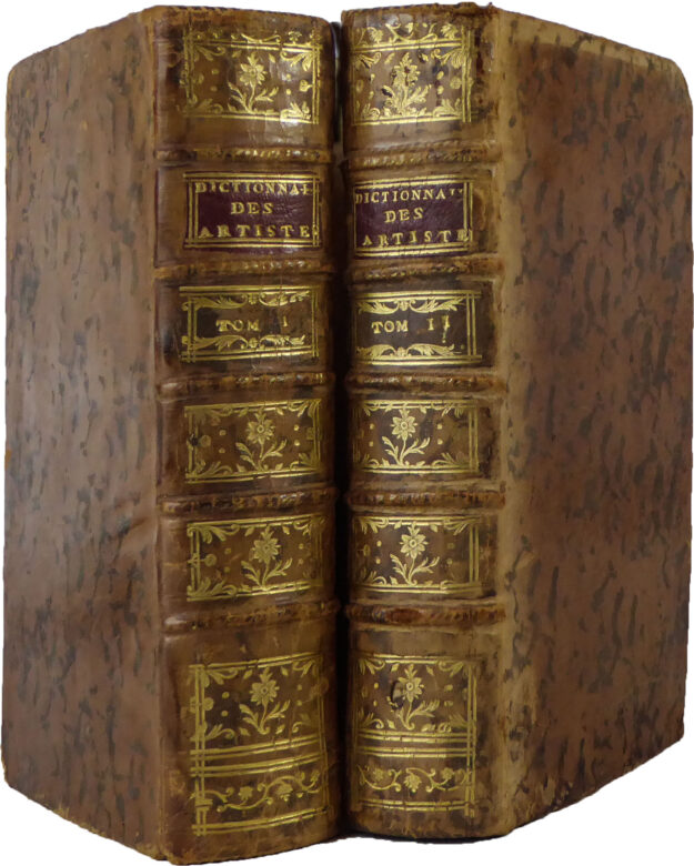 FONTENAY artistes 1786 rel