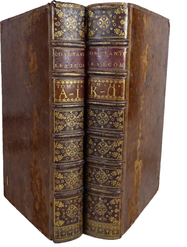 BUDÉ CONSTANTIN Lexicon sive dictionarium graecolatinumrel