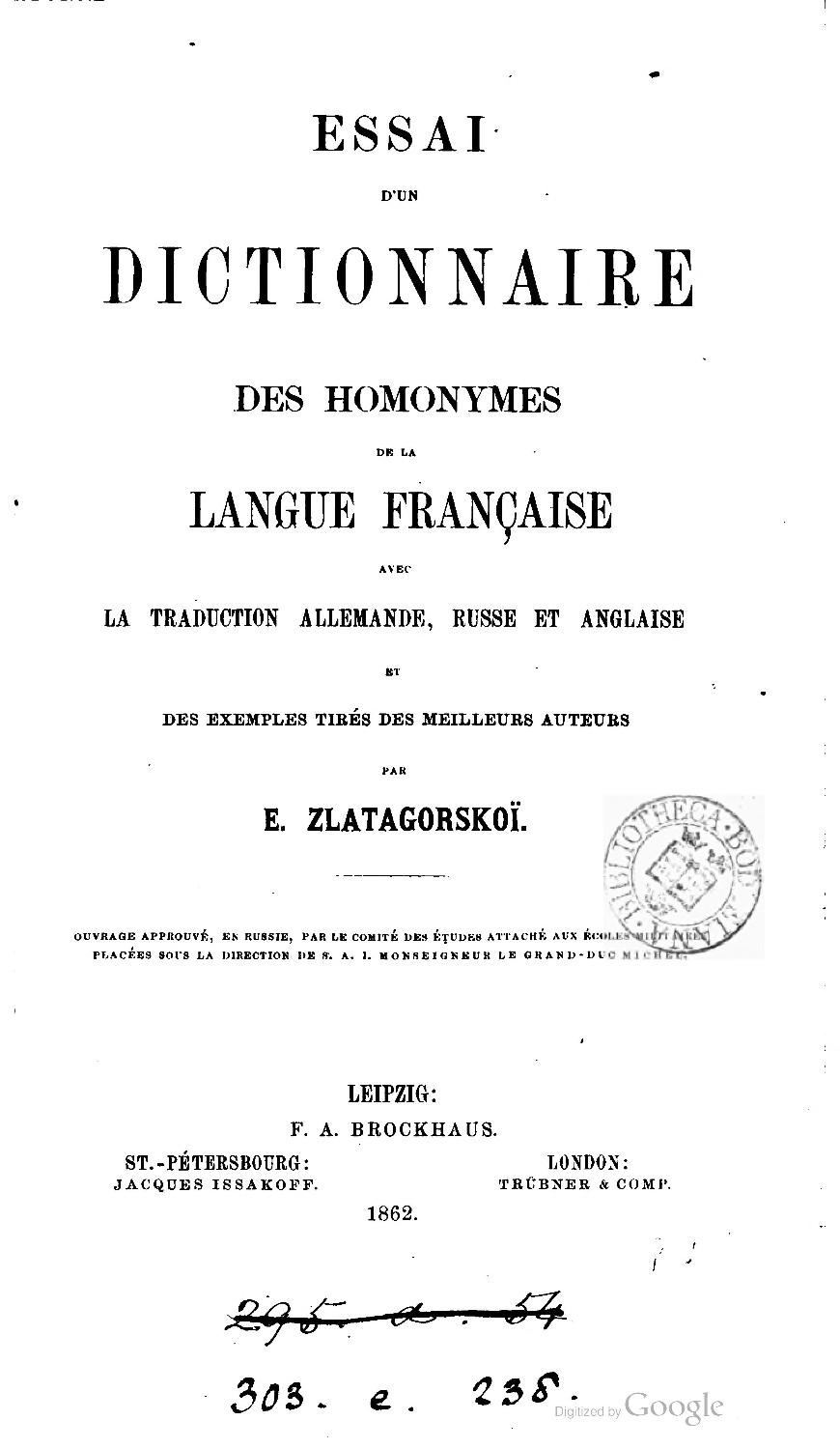 Homophones, homonymes, homographes - Le Dicopathe