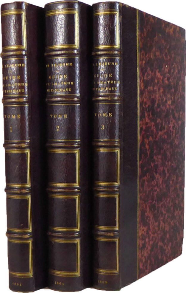 LEJEUNE amateur tableaux rel