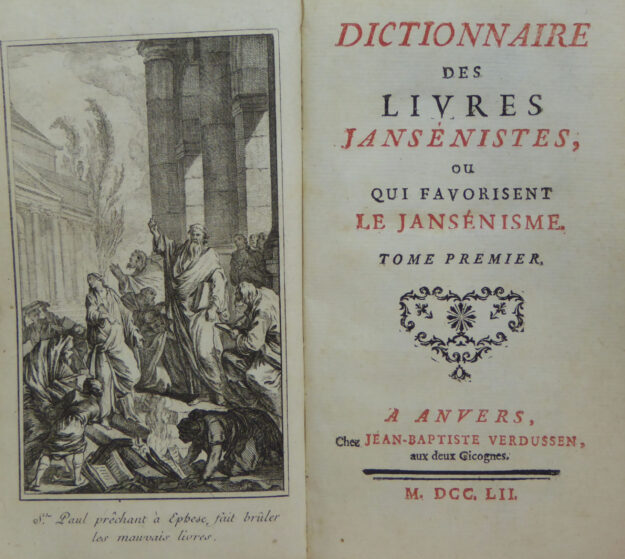 COLONIA PATOUILLET  jansénistes 1752 pt