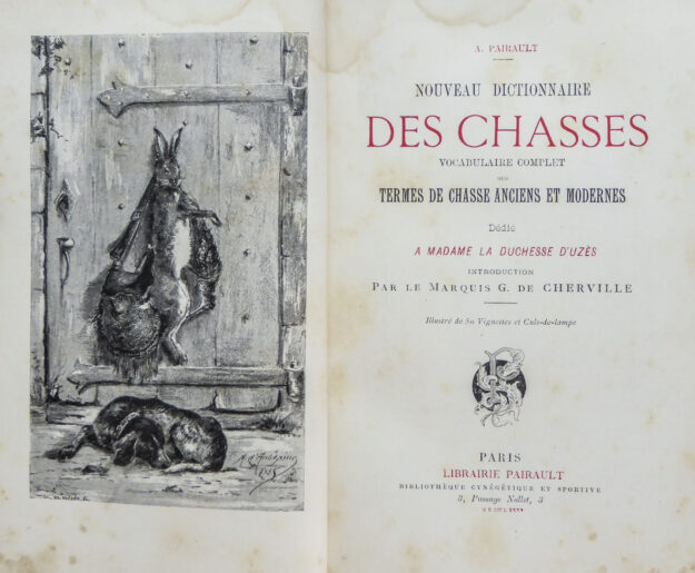 PAIRAULT chasse 1885